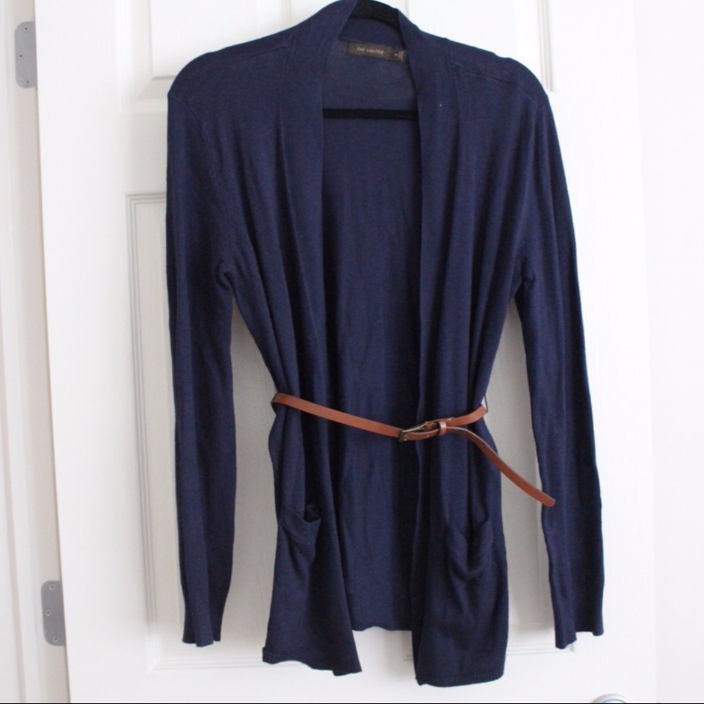 The Limited Belted Cardigan
